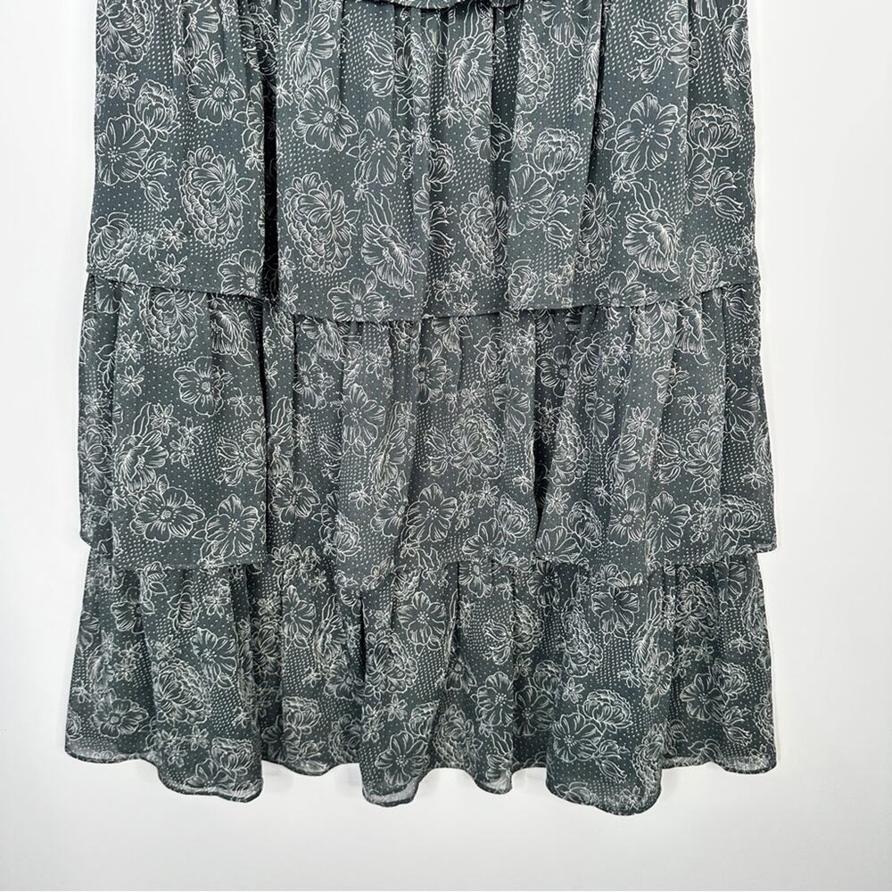 Likely Moss Dress Size 2 charcoal and Ivory #0008 - Picture 6 of 10